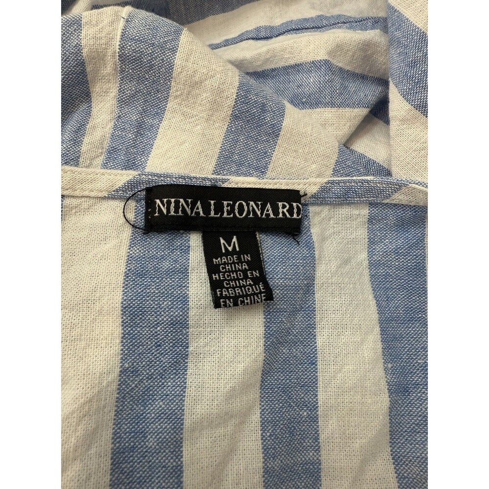 NEW Nina Leonard Women's Dress Stripe - Picture 16 of 16